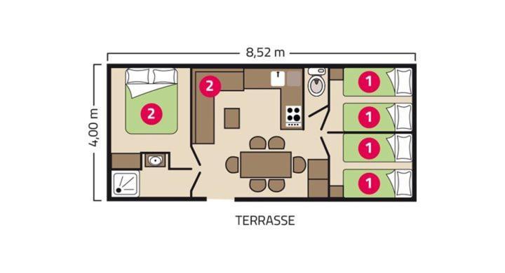 Camping Capfun La Breteche Les Épesses Værelse billede