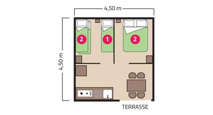 Camping Capfun La Breteche Les Épesses Værelse billede